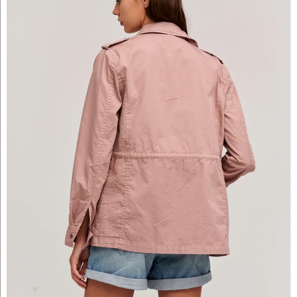 NEW- Velvet by Graham Spencer “Ruby” light-weight army jacket by NEW NO TAGS - Picture 2 of 7